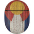 Colorado Flag Dark Wood Google Pixel Buds Skin